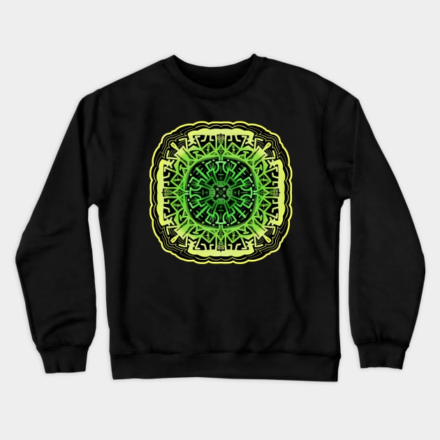 Exotic Mandala Crewneck Sweatshirt by FattoAMano